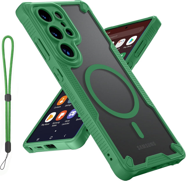 Redpepper Galaxy S25 Ultra cover magnetica nera opaca slim