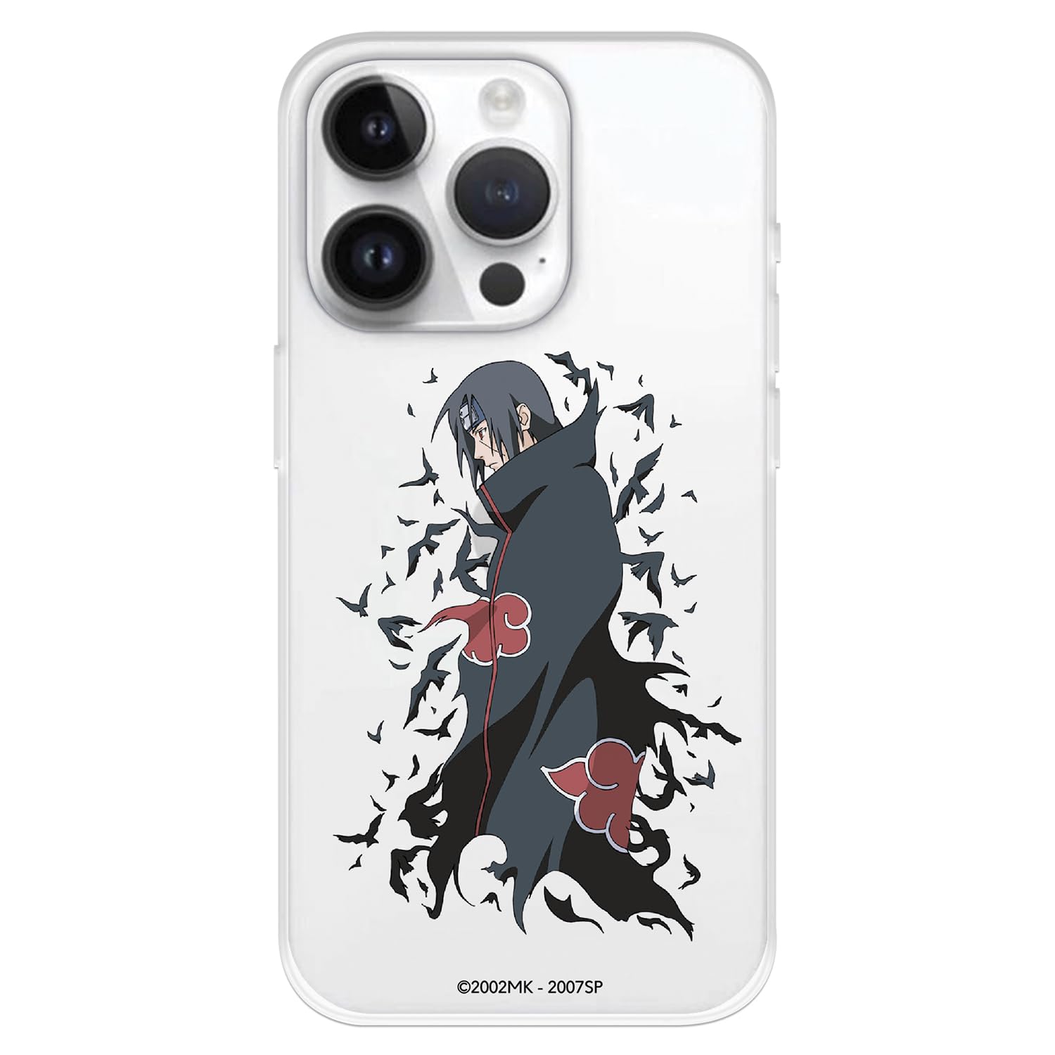 La Casa de las Carcasas cover iPhone 15 Pro Naruto Itachi