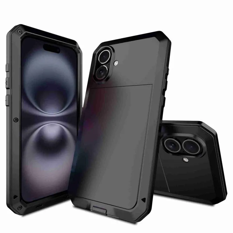 Redpepper iPhone 17 Cover Alluminio Antishock Nera