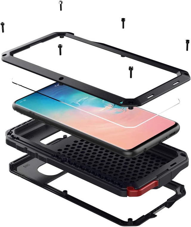 Redpepper Galaxy Cases S10e cover blindata con vetro integrato