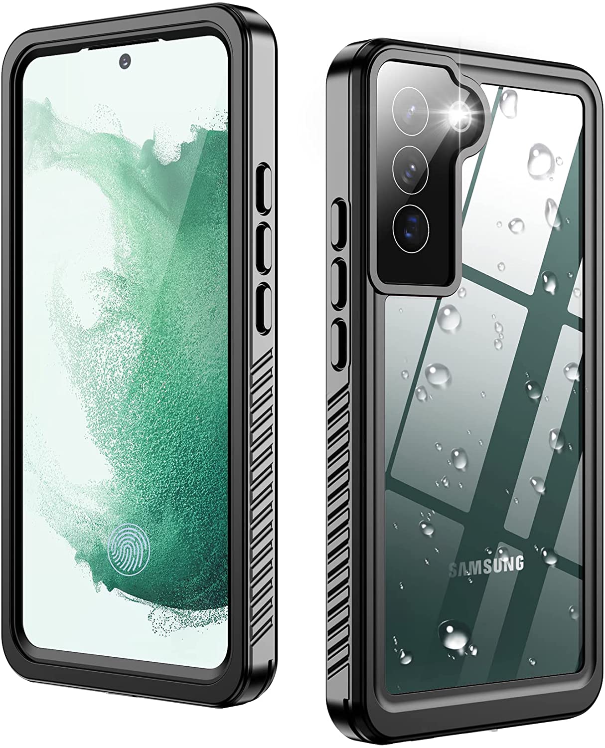 Redpepper Galaxy S22 Plus Cover Impermeabile IP68 Trasparente