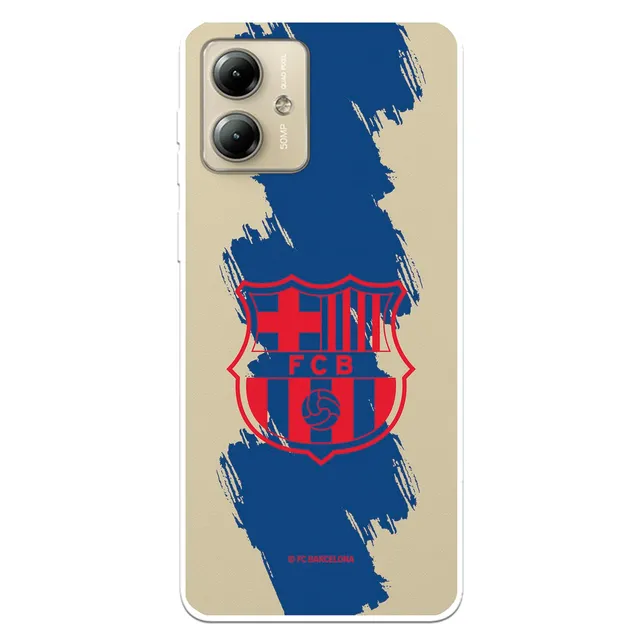 La Casa de las Carcasas Squadre Moto G14 custodia Barcellona rossa blu