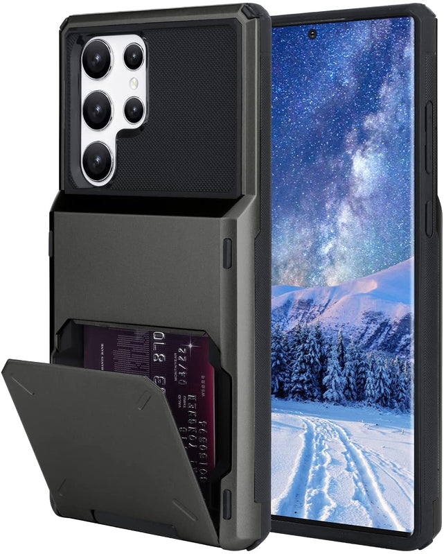 Redpepper Galaxy S22 Plus cover portafoglio 4 carte antiurto