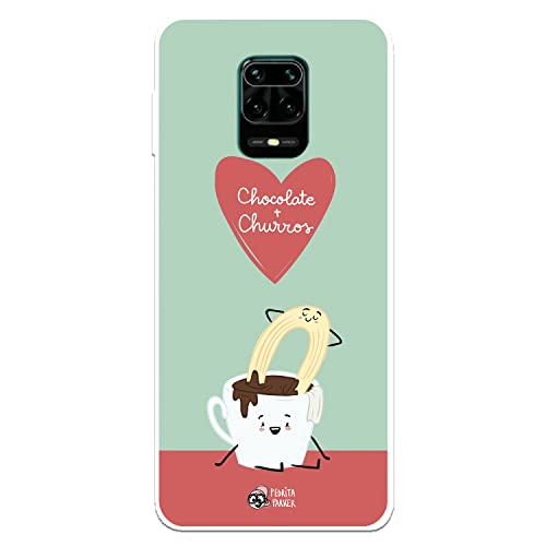 La Casa de las Carcasas Redmi Note 9S cover trasparente Cioccolato Curri