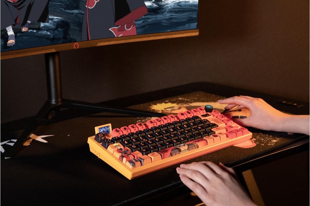 Konix Naruto Tastiera meccanica AZERTY RGB Mode Hermite