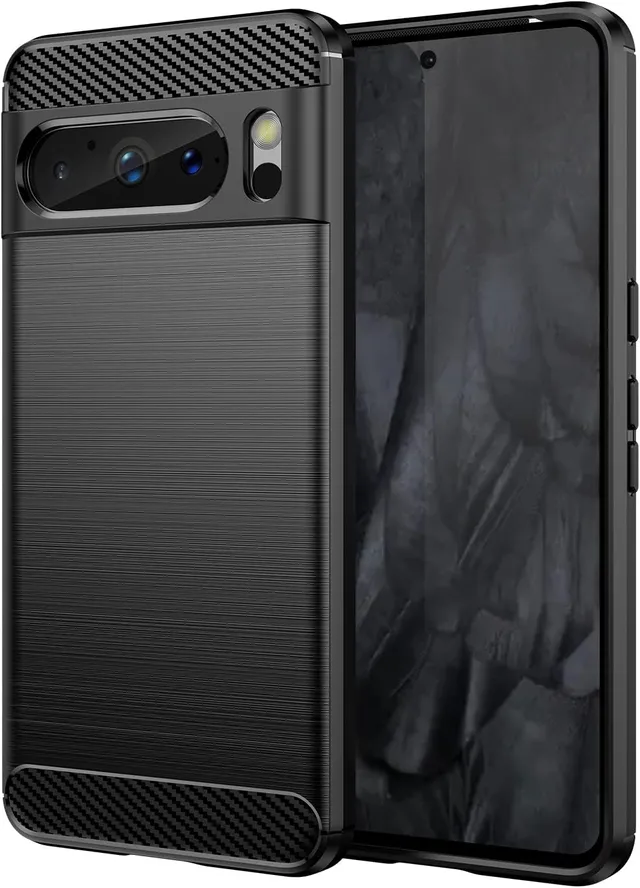 Redpepper Pixel 8 Pro cover nera carbonio slim