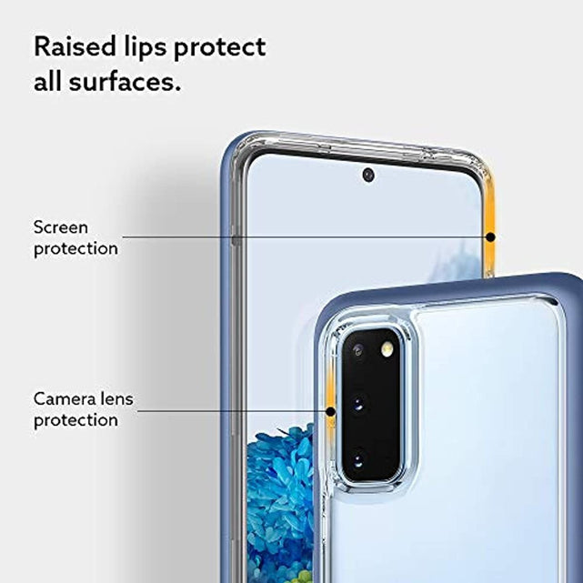 Redpepper Galaxy S20 cover trasparente blu oceano