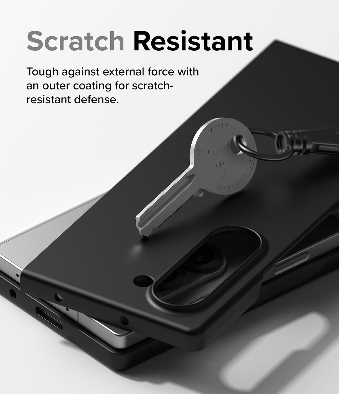 Ringke Slim cover Samsung Galaxy Z Fold 6 nera rigida 1,0 mm