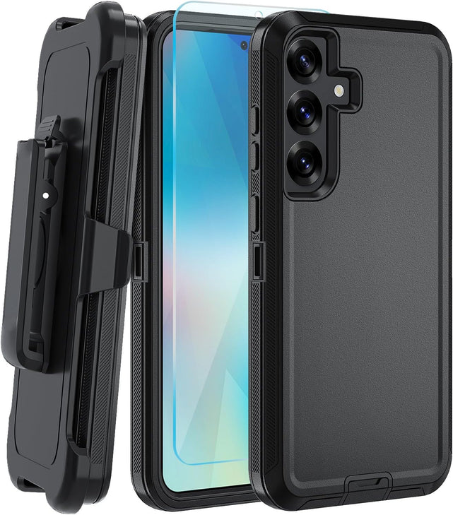 Redpepper Galaxy S25 Plus Cover con Clip e Vetro