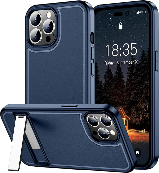 Redpepper iPhone 14 Pro Max Cover Antishock Nera Stand
