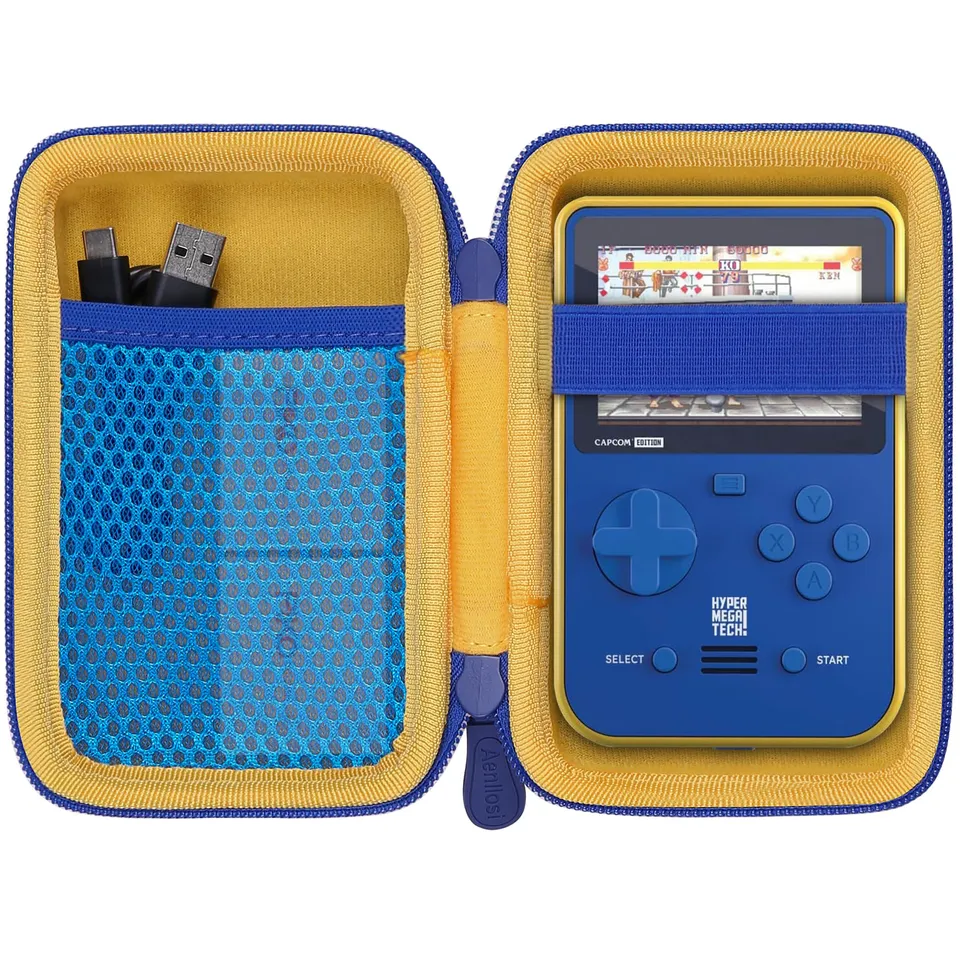 Aenllosi Game Controller Case custodia rigida Giallo Blu EVA
