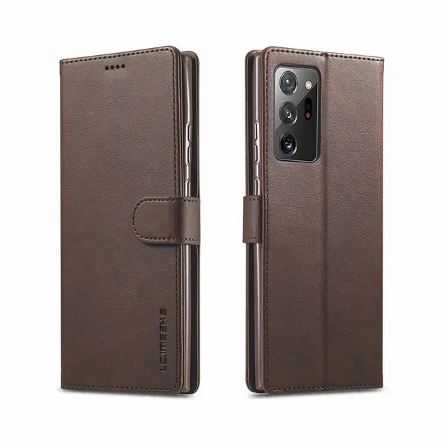 Redpepper Note 20 Ultra Cover Portafoglio Pelle Nero