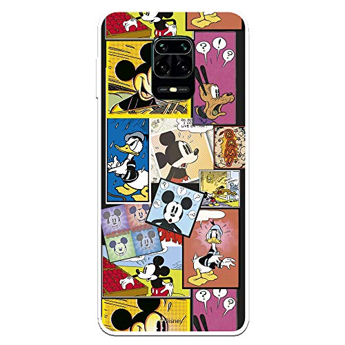 La Casa de las Carcasas Licenze Ufficiali Redmi Note 9S custodia Mickey Comic