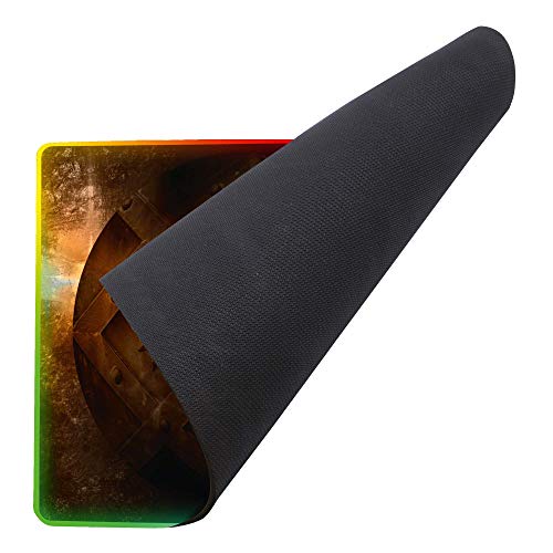 Konix Hetland Tappetino Mouse Gaming RGB 32x27 cm