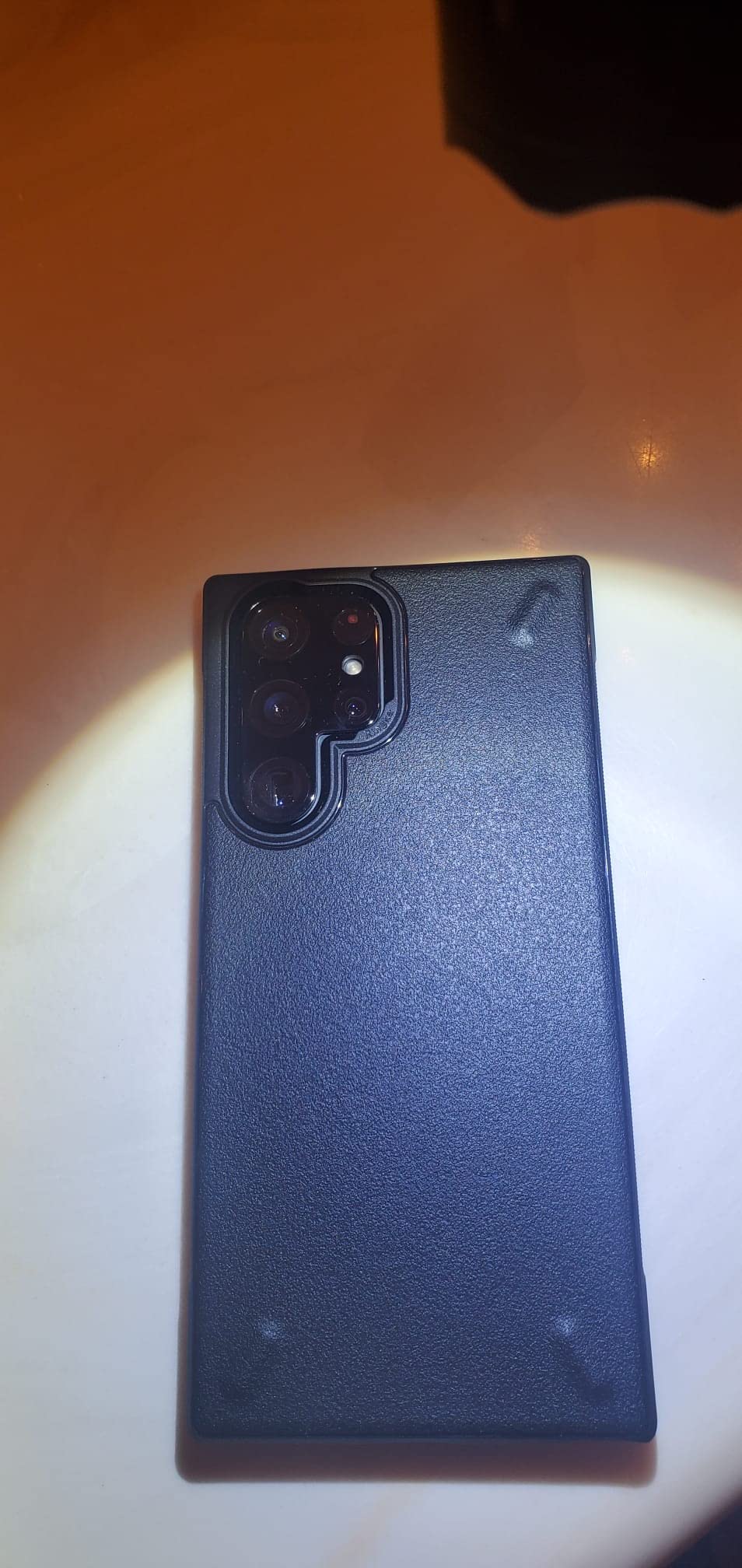 Ringke Onyx Cover Galaxy S22 Ultra Black Antiscivolo