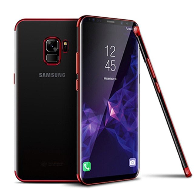Redpepper Galaxy Cases Plating 3in1 cover S10 Lite TPU trasparente