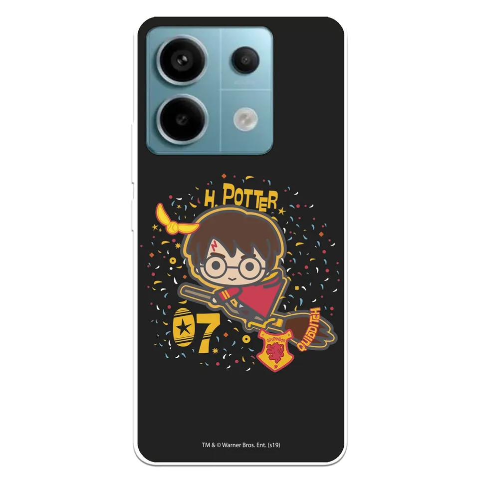 La Casa de las Carcasas Harry sfondo nero cover Redmi Note 13 5G