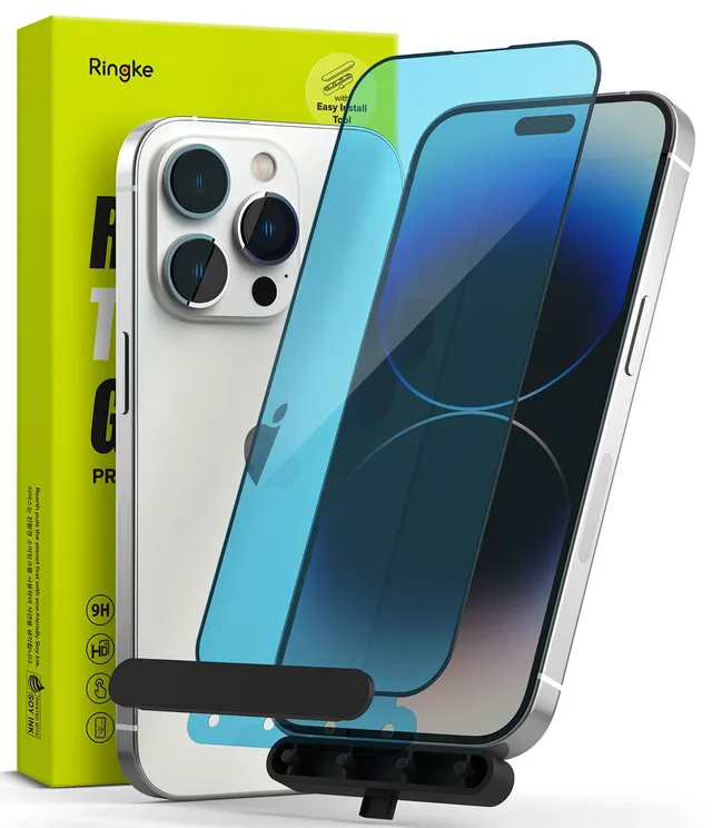 Ringke Full Cover Glass Vetro iPhone 14 Pro Max 9H