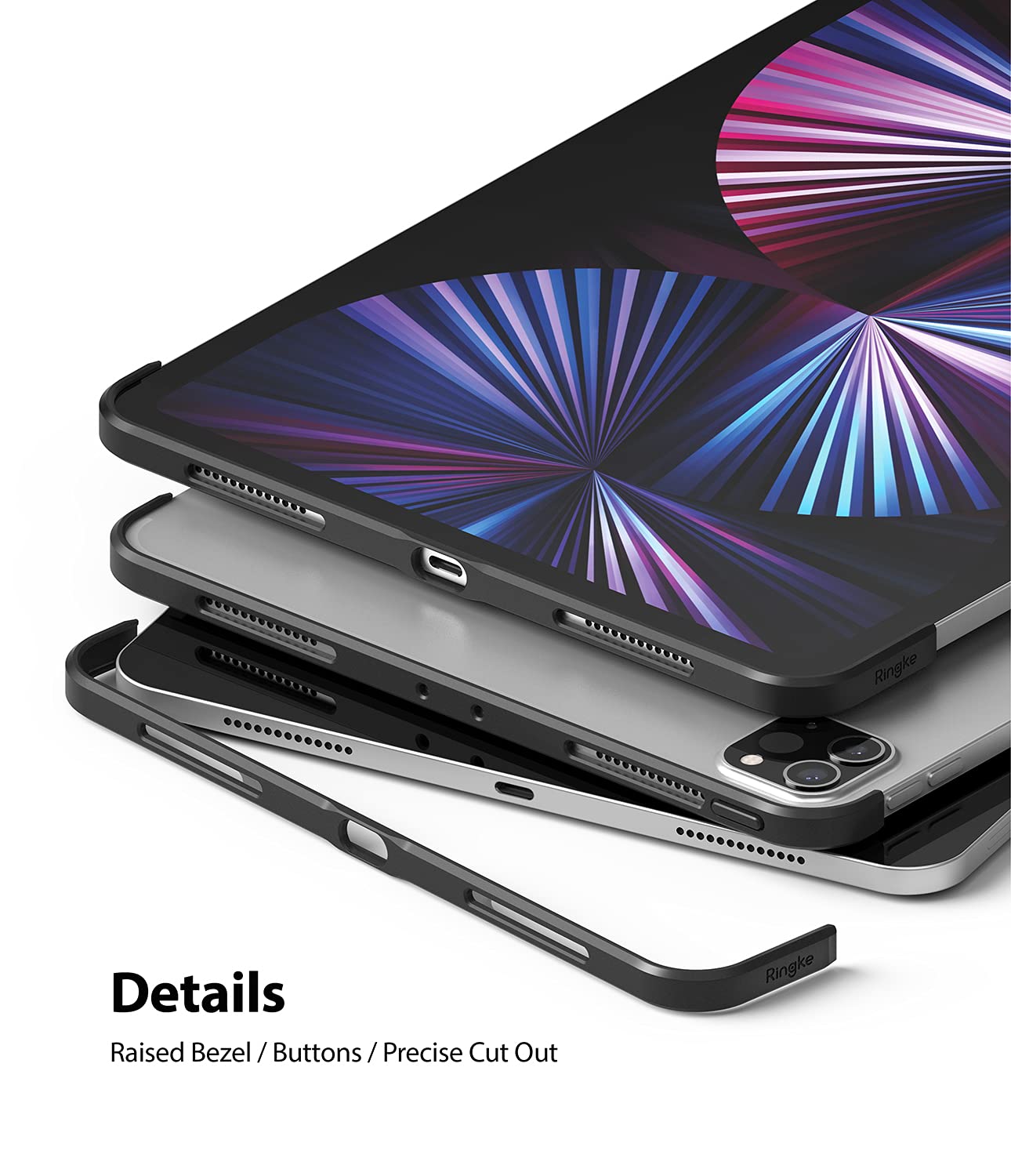 Ringke Full Frame Shield Cover iPad Pro 11 2021 Nero