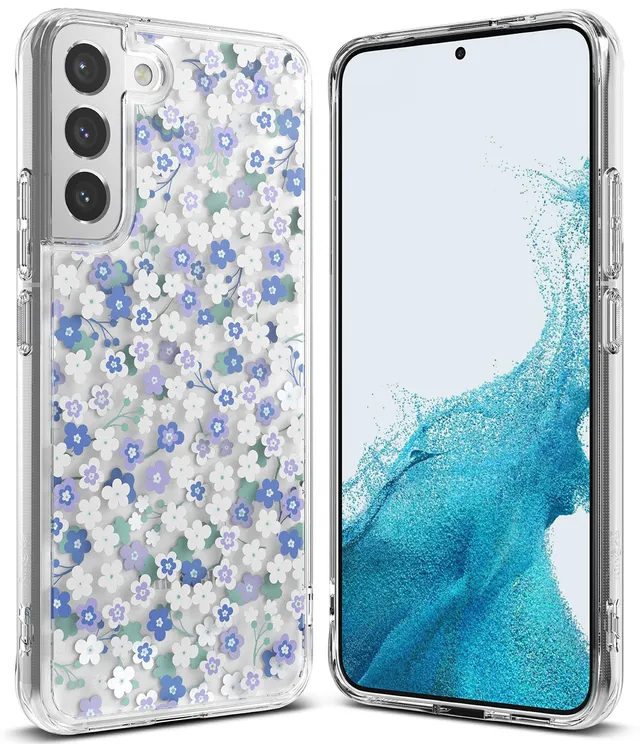 Ringke Fusion Design Cover S22 Plus 5G Wild Flowers Fiori