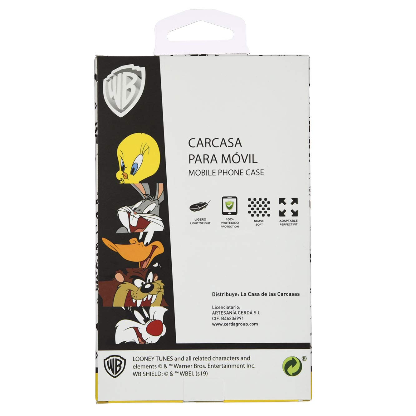 La Casa de las Carcasas Looney Tunes custodia iPhone 6 Plus Silhouette