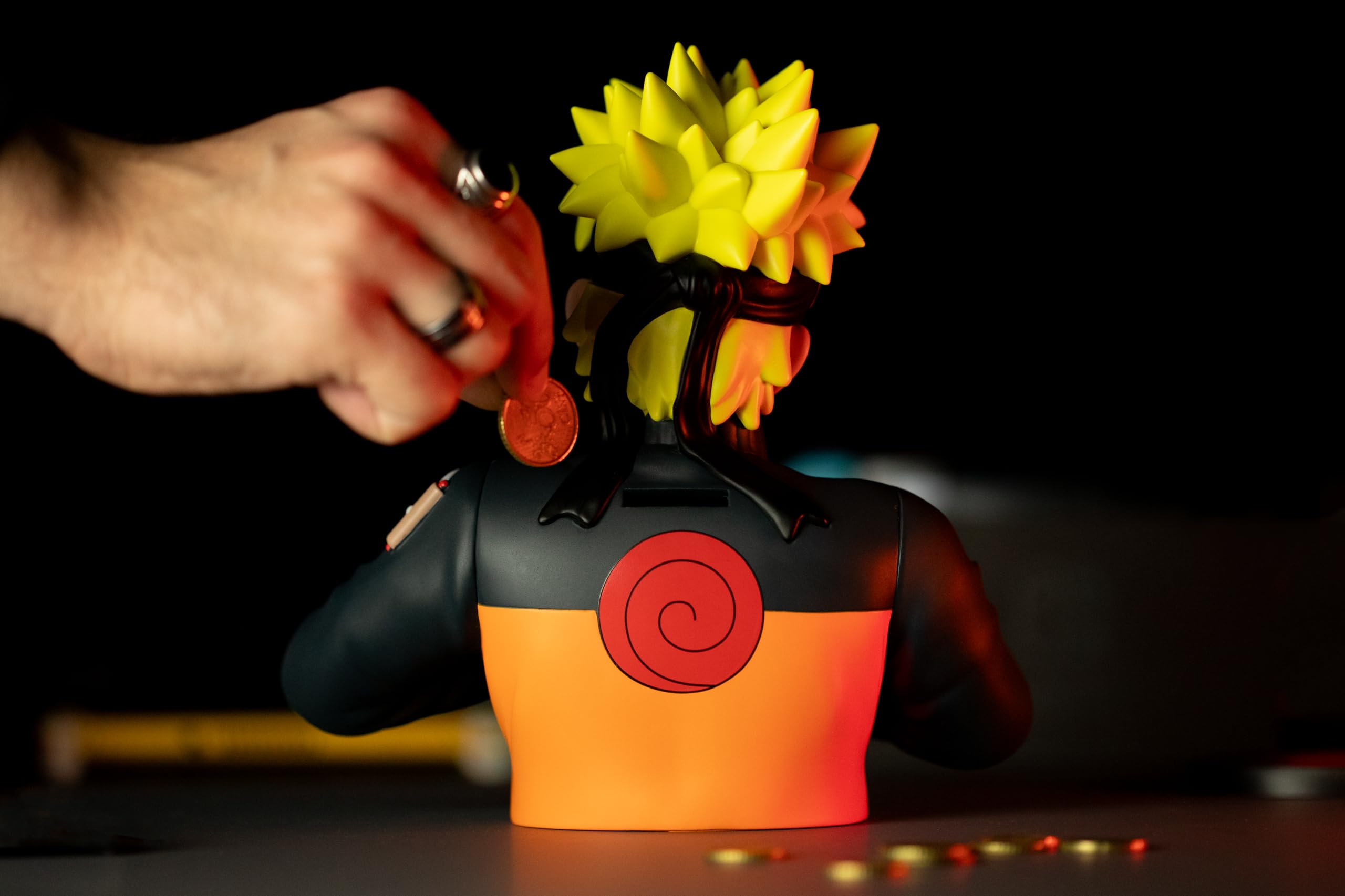 Konix Naruto Shippuden Salvadanaio PVC Busto Naruto 24 cm