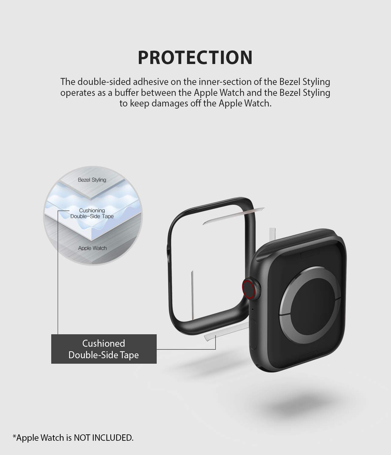Ringke Bezel Styling ghiera Apple Watch 40mm acciaio 40-03