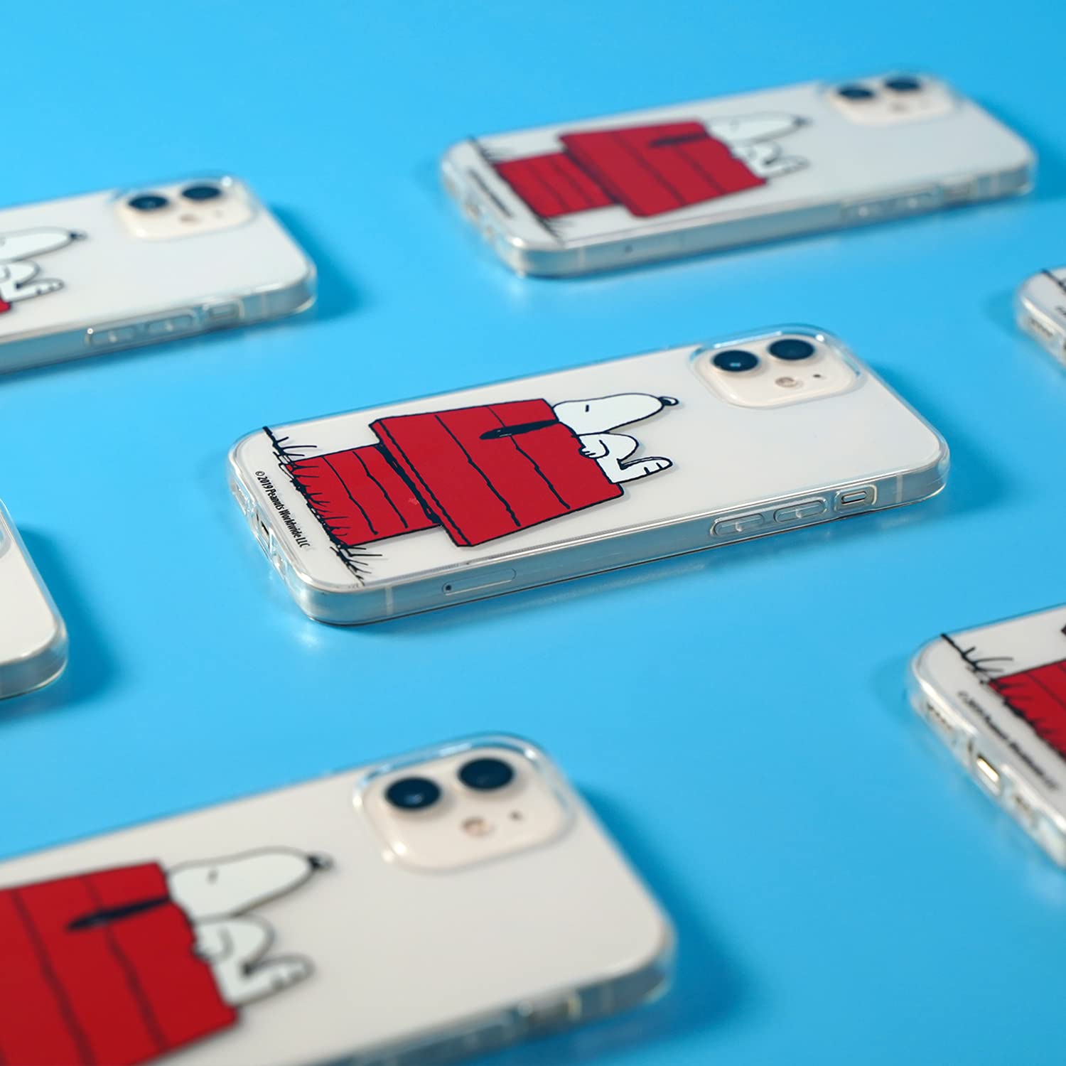 Licenze Ufficiali Snoopy Casa cover Moto G14 trasparente