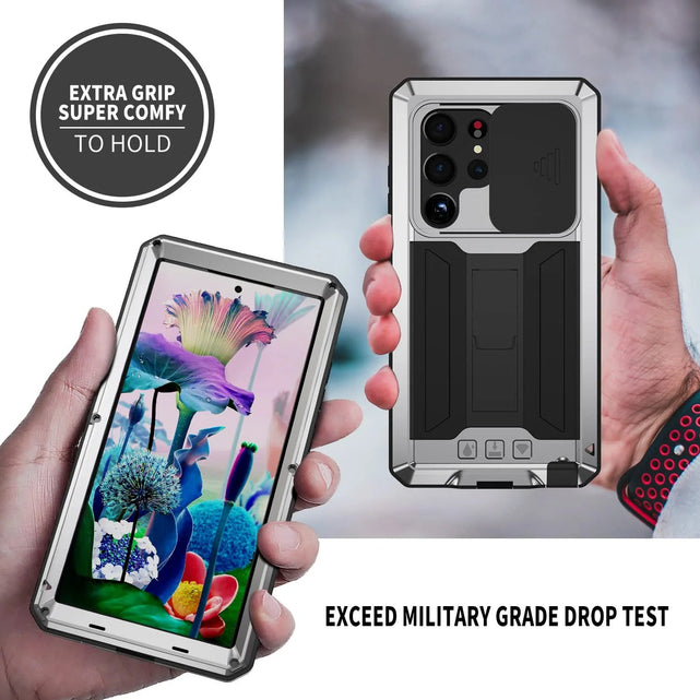 Redpepper Galaxy S23 Ultra Cover Alluminio Corazzata