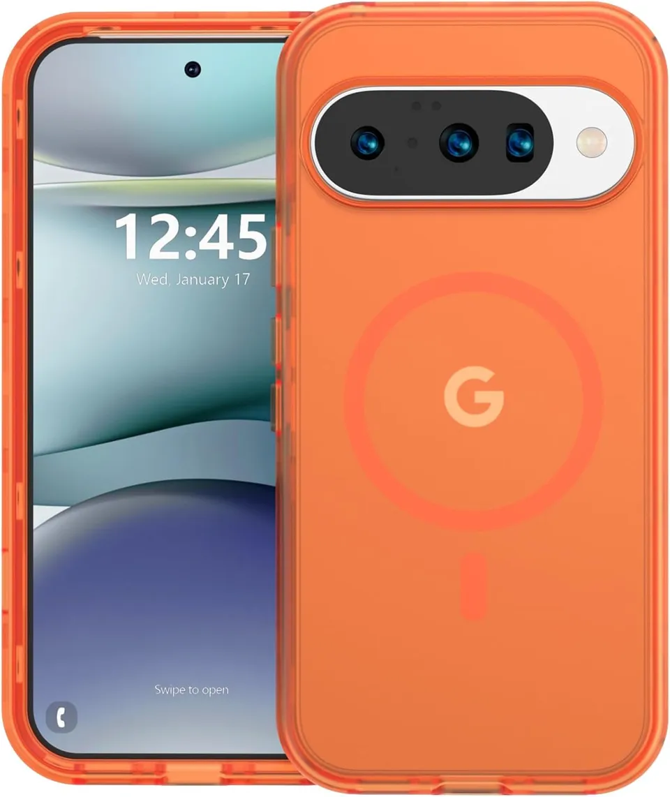 Redpepper Pixel Cases cover Pixel 10 Pro magnetica arancione