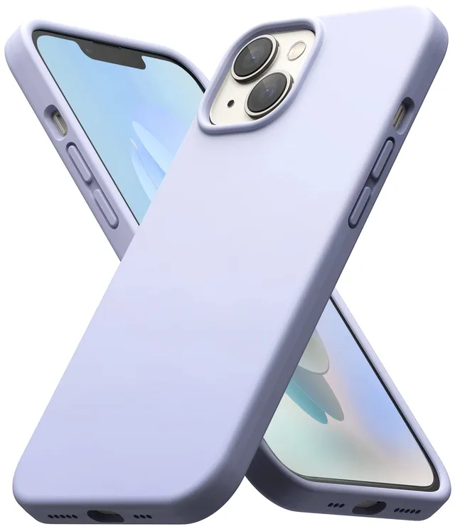 Ringke Silicone cover iPhone 14 Plus Lavender antiurto