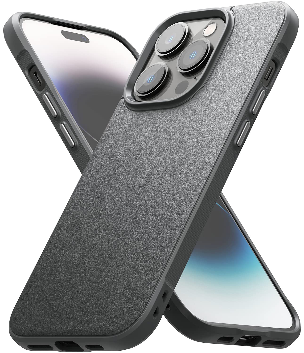 Ringke Onyx iPhone 14 Pro Max 6.7 cover Dark Gray antiscivolo
