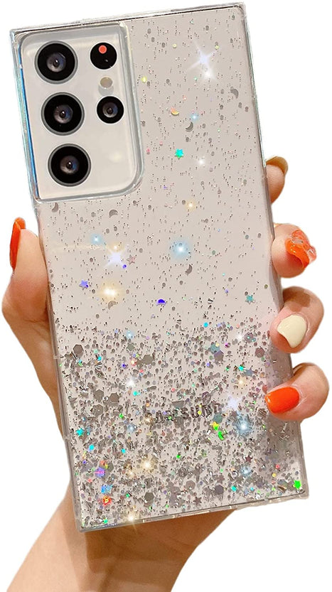 Redpepper Galaxy Cases S22 Ultra Glitter Custodia slim TPU