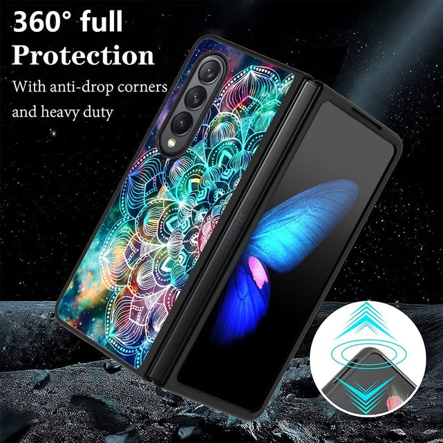 Redpepper Z Fold 4 Mandala Cover bumper fantasia mandala oro