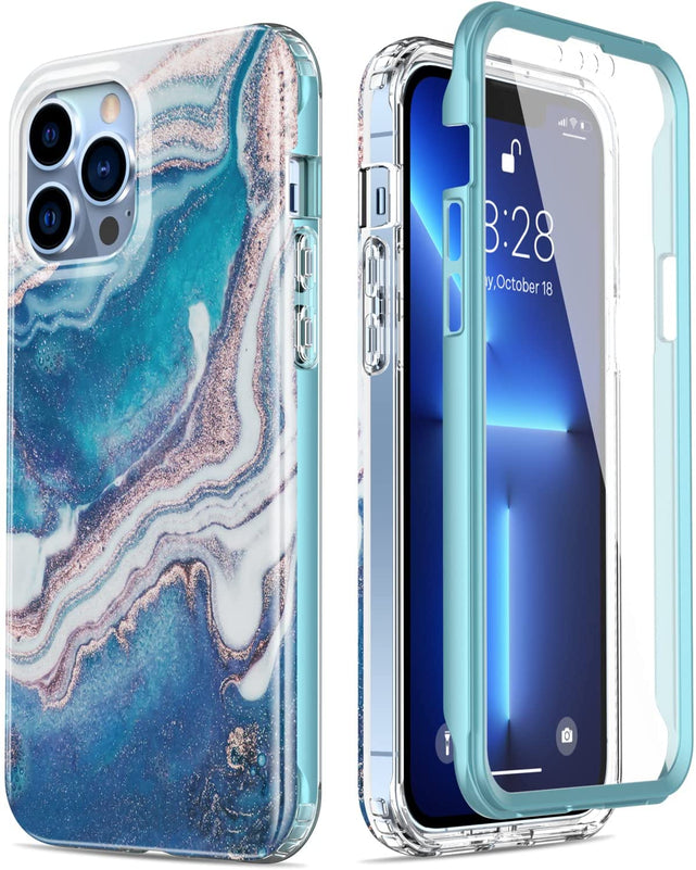 Redpepper iPhone 13 Pro Max Cover con Vetro Protettivo Slim