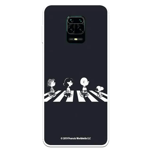 La Casa de las Carcasas Snoopy Beatles custodia Redmi Note 9S silicone