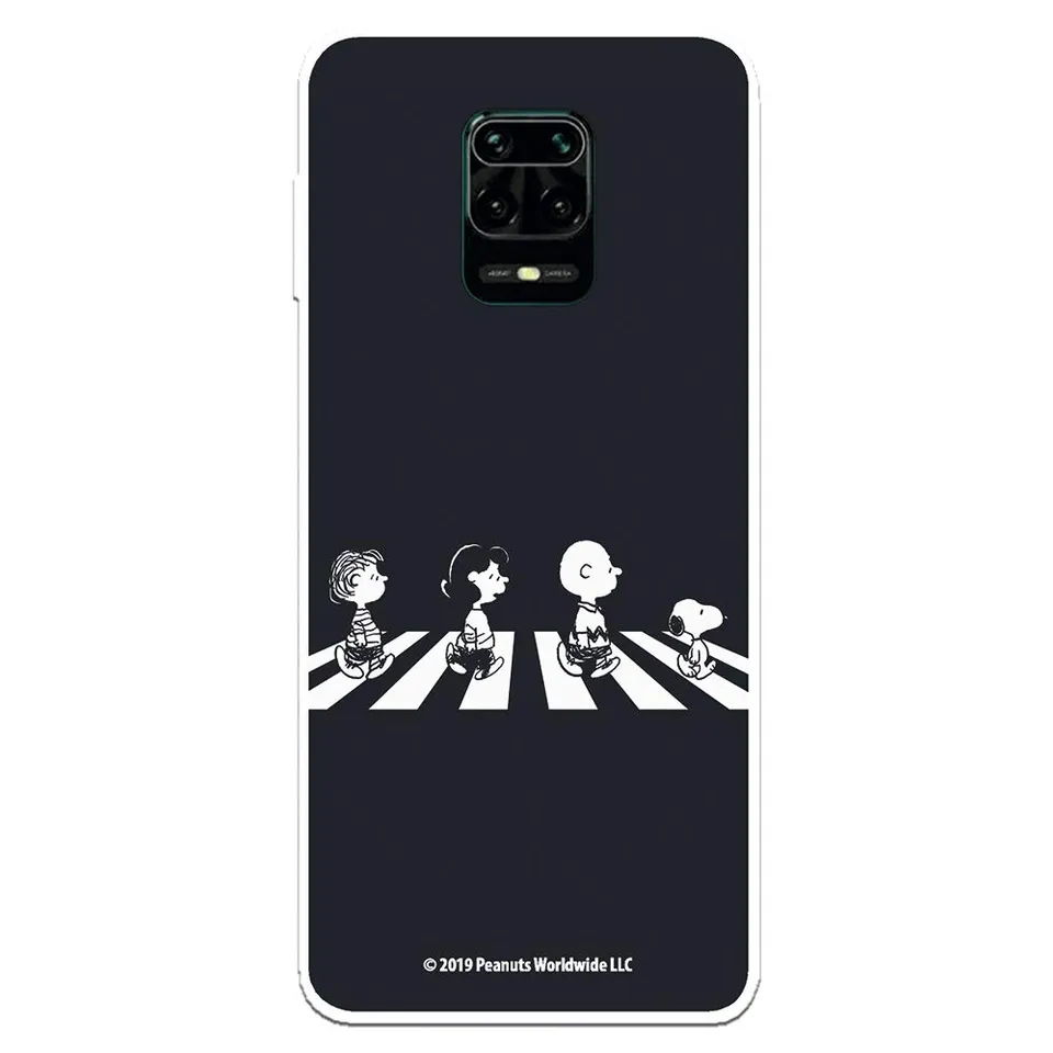 La Casa de las Carcasas Snoopy Beatles custodia Redmi Note 9S silicone