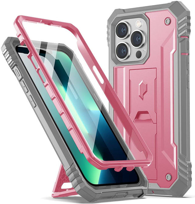 Redpepper Apple Cases iPhone 13 Pro Custodia Rugged con Stand Antishock