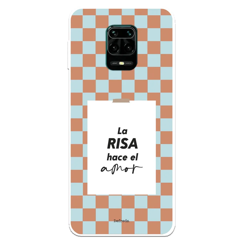 La Casa de las Carcasas Collaborazioni cover Redmi Note 9S Risa Amore