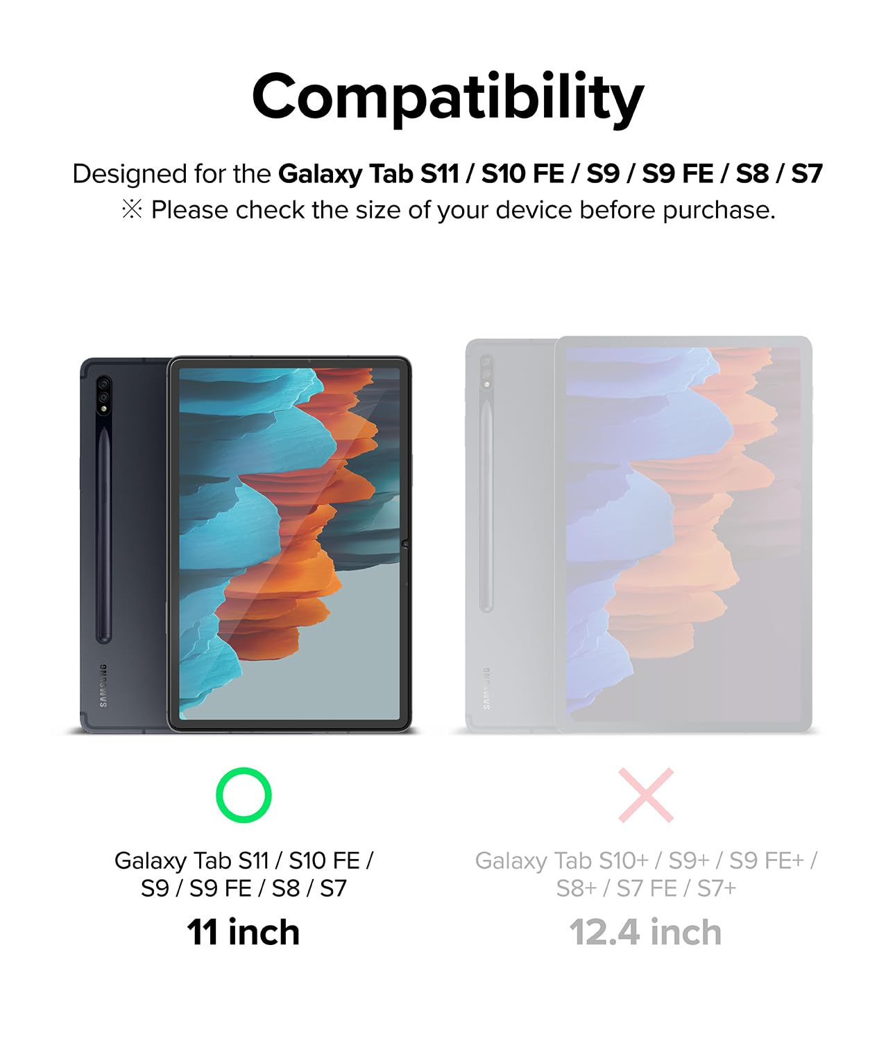 Ringke Screen Protector Vetro Temperato Galaxy Tab S9 9H