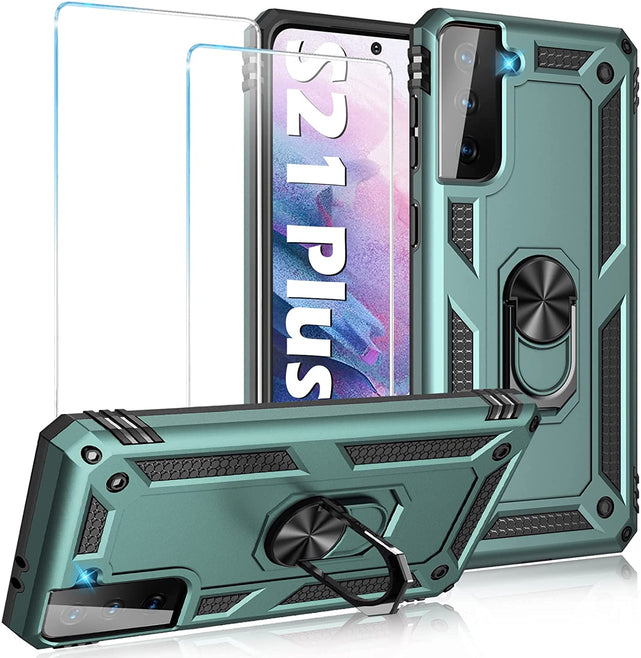 Redpepper Galaxy S21 Plus cover armor magnetica con anello