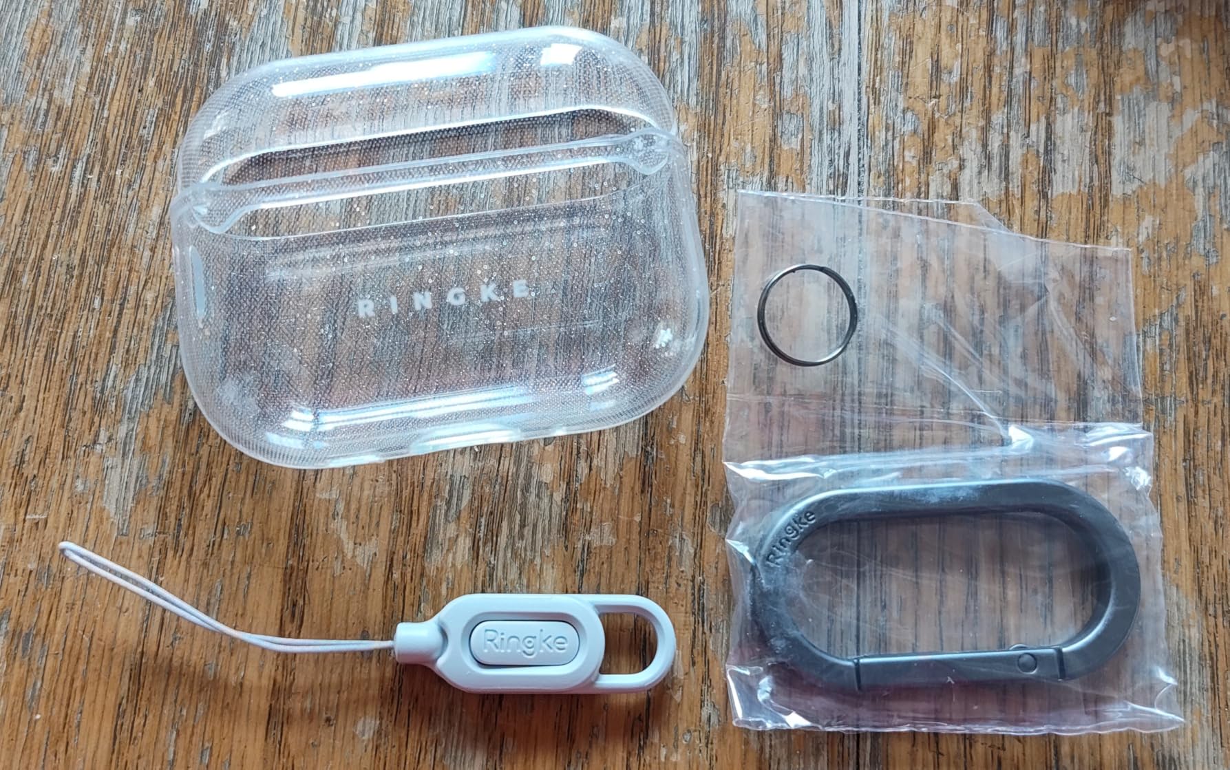 Ringke Air Cover AirPods 4 custodia Clear TPU