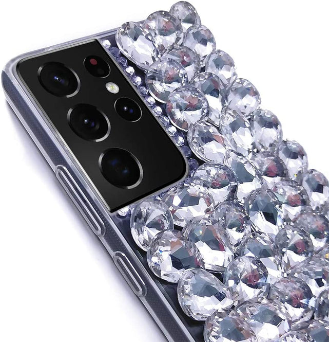 Redpepper Galaxy S21 Ultra Custodia Silicone Brillante Elegante