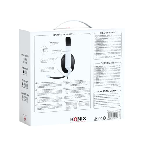 Konix Mythics Pacchetto Accessori PS5 Cover DualSense Cuffie