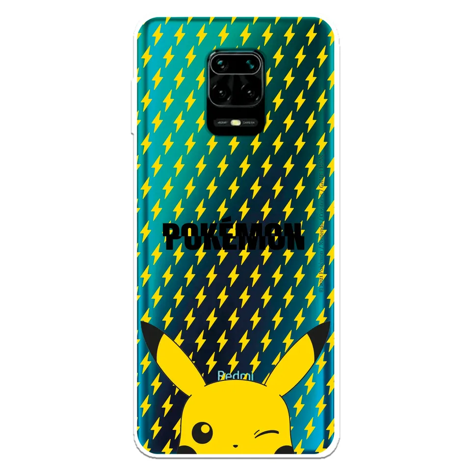 La Casa de las Carcasas Licenze Ufficiali cover Redmi Note 9S Pikachu Raggi