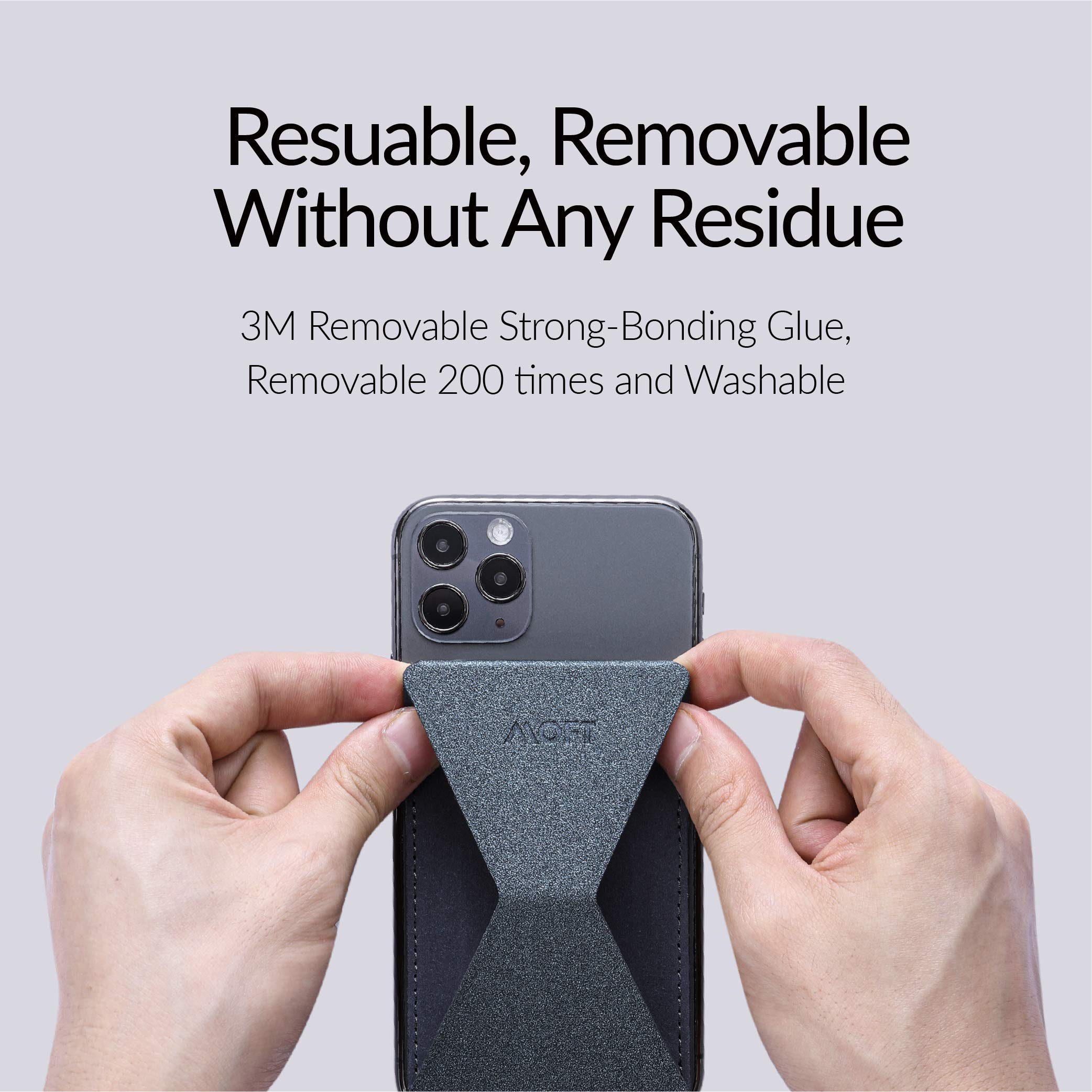 MOFT Invisible Series supporto telefono tablet grigio pieghevole 4 in 1