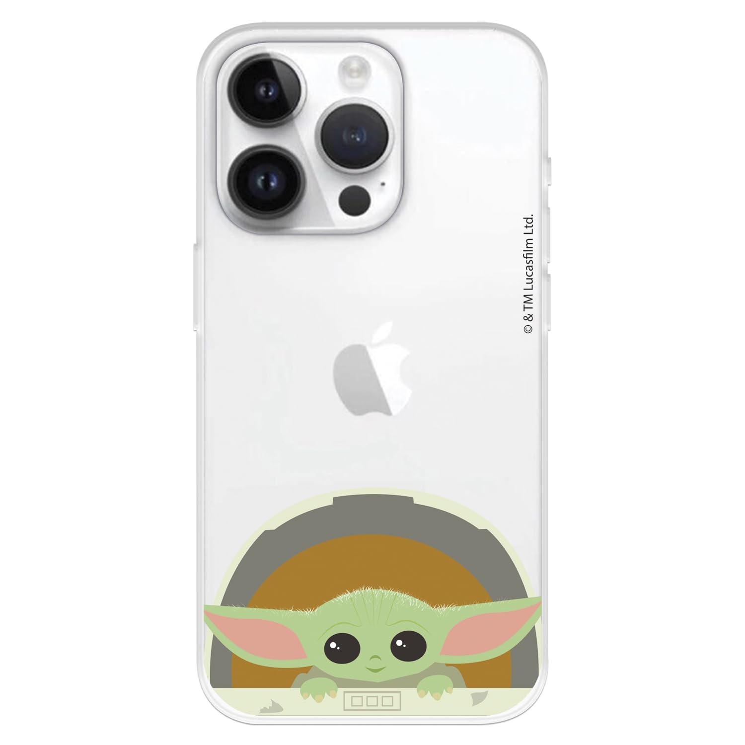 La Casa de las Carcasas Baby Yoda cover iPhone 15 Pro silicone