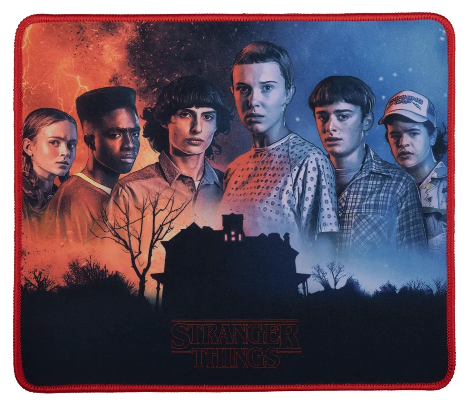 Konix Stranger Things Best Friends tappetino mouse gaming 32x27 cm