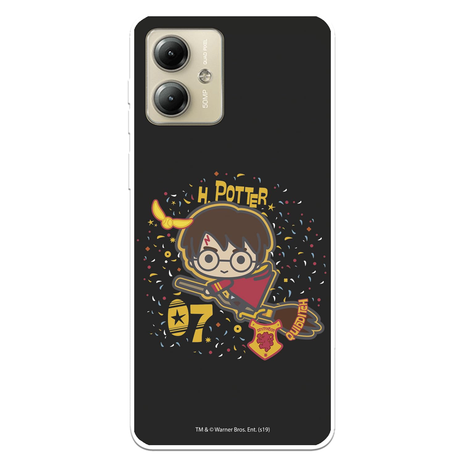 La Casa de las Carcasas Licenze Ufficiali Moto G14 cover Harry nero