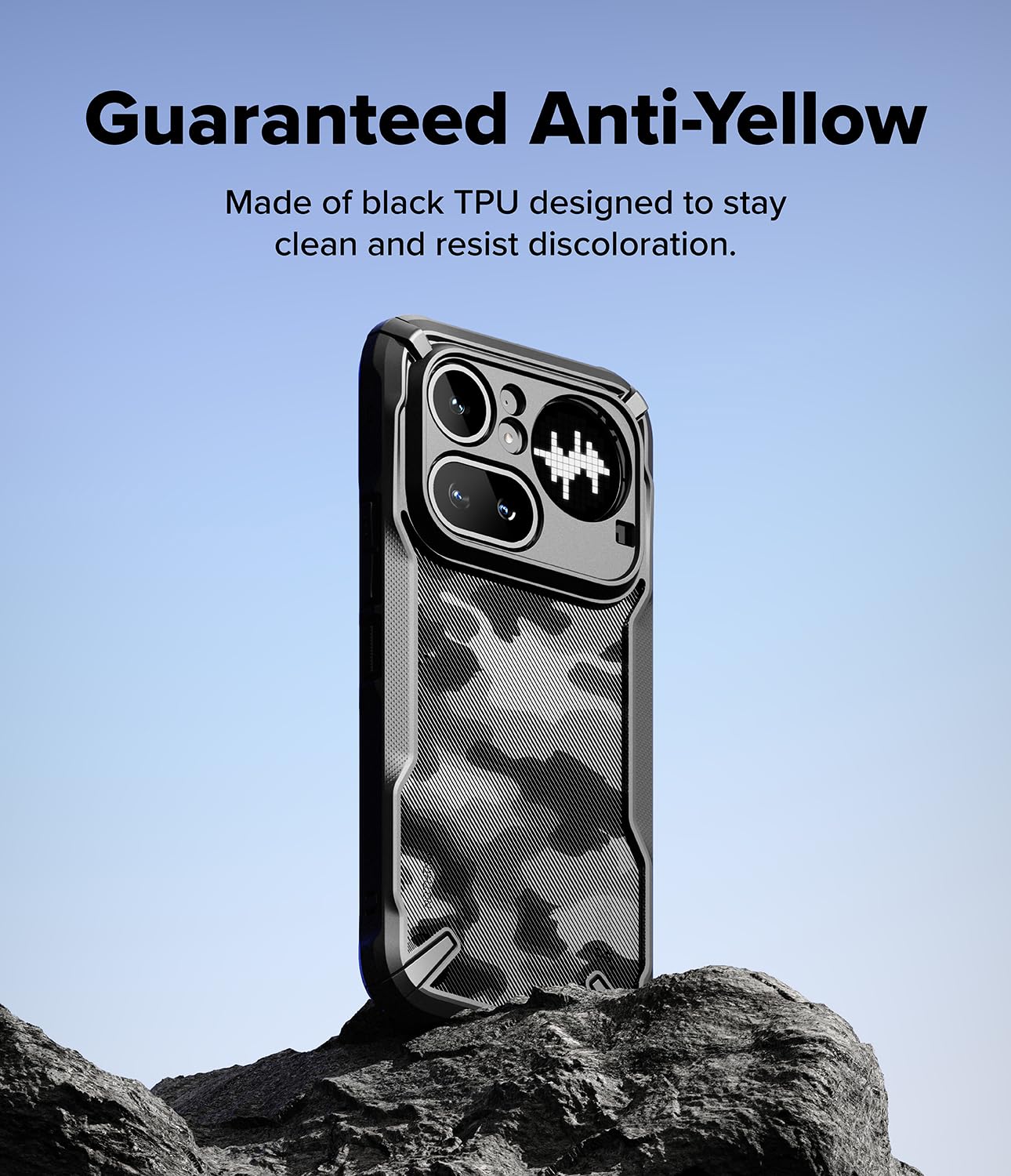 Ringke Fusion-X Cover Nothing Phone (4a) Pro Camo Black
